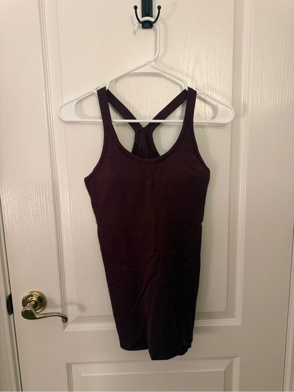 lululemon athletica Ribbed Deep Plum Tank Top